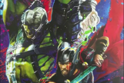 Thor and Hulk in the promo art poster for 