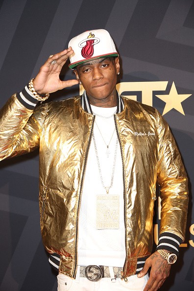 Soulja Boy attends BET 'Music Moguls' premiere event at 1OAK on June 27, 2016 in West Hollywood, California.   