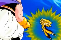 Goku unleashes his full power in his battle against Majin Buu.