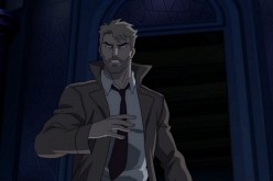 John Constantine rallying his allies into his home in the animated film, 'Justice League Dark.'