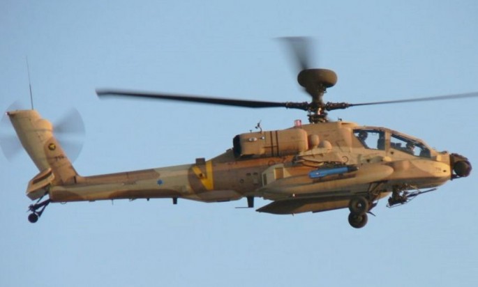 An AH-64D Apache Longbow.              