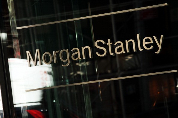 Morgan Stanley's New York headquarters are seen on April 17, 2014 in New York City.