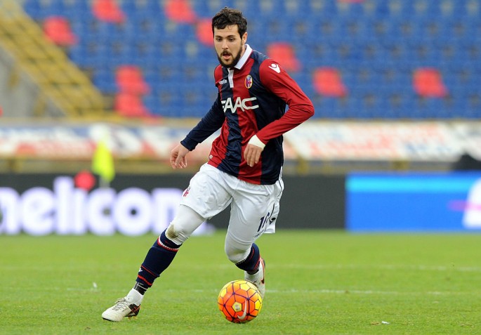 Bologna striker Mattia Destro.