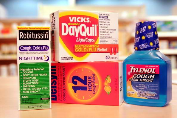 Cough medicines containing dextromethorphan