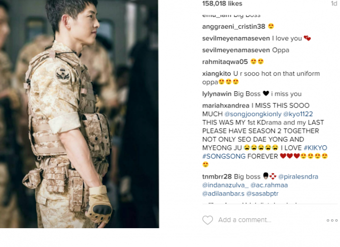 Song Joong-ki Army Uniform
