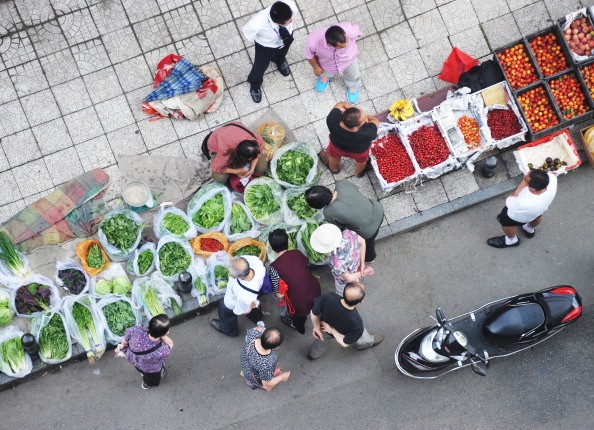 Inflation rate in China remains steady driven by weak prices in fruits and vegetables.