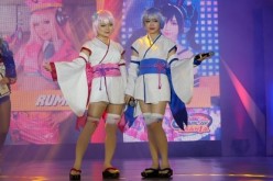 A meet and greet with Romi and Tomia, famous Korean cosplayers during Cosplay showdown in SMX convention center, Philippines.