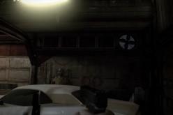 A player fires shots at the villain Jack Baker in 'Resident Evil 7: Biohazard.'
