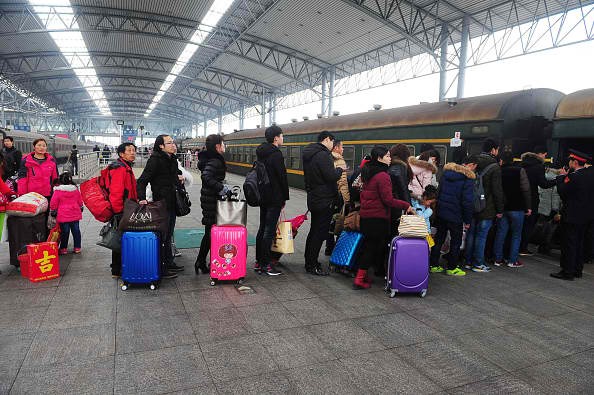 Travel peak appears by the end of the Chinese Spring Festival holiday.