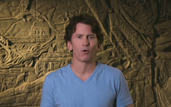 Todd Howard is Bethesda's game director for "Skyrim."