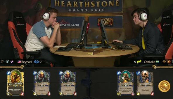 Hearthstone is a card game created by Blizzard.