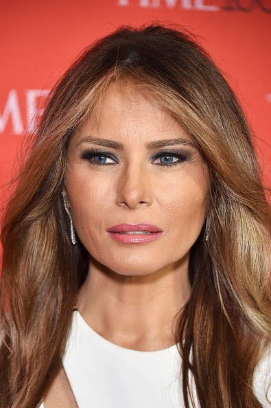 Melania Trump attends 2016 Time 100 Gala, Time's Most Influential People In The World red carpet at Jazz At Lincoln Center at the Times Warner Center on April 26, 2016 in New York City.   