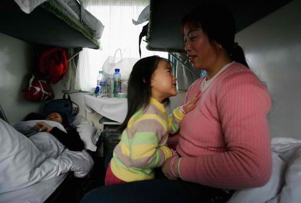Chinese women and children are traveling outbound more frequently.