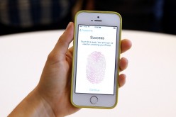 The new iPhone 5S with fingerprint technology
