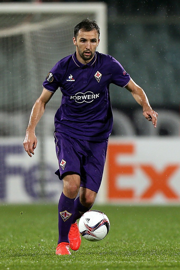 Fiorentina midfielder Milan Badelj.