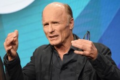 Actor Ed Harris speaks onstage during the 'Westworld' panel discussion at the HBO portion of the 2016 Television Critics Association Summer Tour at The Beverly Hilton Hotel on July 30, 2016 in Beverly Hills, California.