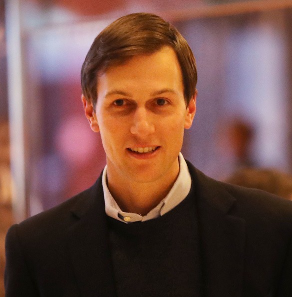  Jared Kushner, the son-in-law of President-elect Donald Trump, walks through the lobby of Trump Tower on November 18, 2016 in New York City. President-elect Trump and his transition team are in the process of filling cabinet and other high level position