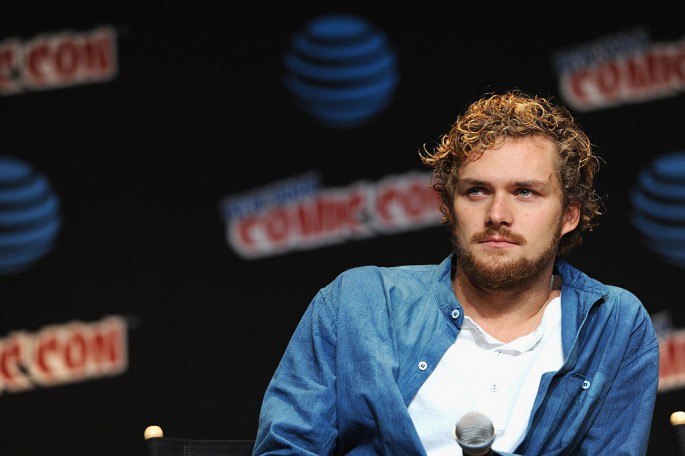 Actor Finn Jones attending the 'Iron Fist' panel during the New York Comic-Con 2016.