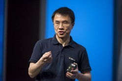 Qi Lu speaks during a keynote session at the Microsoft Developers Build Conference in San Francisco, California, U.S., on Thursday, March 31, 2016. 
