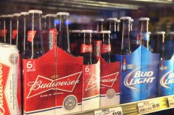 Anheuser-Busch InBev products are offered for sale on Sept. 15, 2014 in Chicago, Illinois.