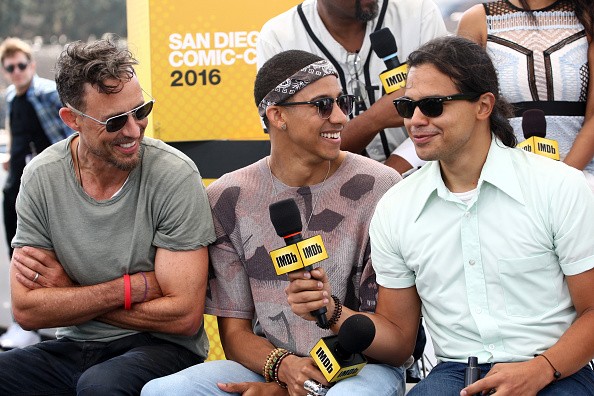 Tom Cavanagh, Keiynan Lonsdale and Carlos Valdes of The Flash attend the IMDb Yacht at San Diego Comic-Con 2016: Day Three at The IMDb Yacht on July 23, 2016 in San Diego, California.
