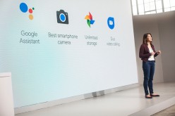 Sabrina Ellis, Director of Product Management at Google Inc., speaks during an event to introduce the Google Pixel phone and other Google products on October 4, 2016 in San Francisco, California.