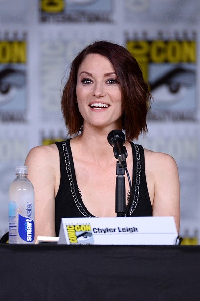 Chyler Leigh attends the 'Supergirl' Special Video Presentation and Q&A during Comic-Con International 2016 at San Diego Convention Center on July 23, 2016 in San Diego, California.