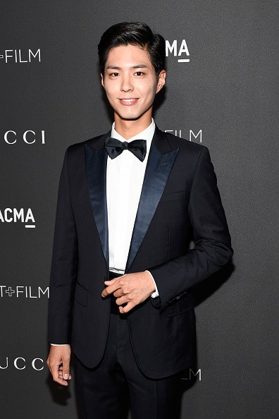 Actor Park Bo Gum attends the 2016 LACMA Art + Film Gala honoring Robert Irwin and Kathryn Bigelow presented by Gucci at LACMA on October 29, 2016 in Los Angeles, California