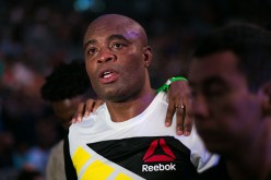  Anderson Silva exit the Octagon after his fight against Daniel Cornier during the UFC 200 event at T-Mobile Arena on July 9, 2016 in Las Vegas, Nevada.