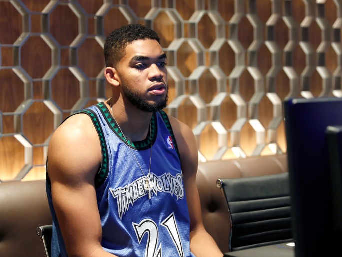NBA player Karl-Anthony Towns attends The Ultimate Fan Experience, Call Of Duty XP 2016 presented by Activision at The Forum on September 2, 2016 in Inglewood, California.