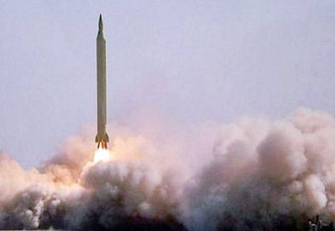 Launch of a Fajr-3.             