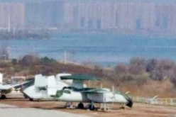 Prototype Chinese carrier-launched AEW&C.              