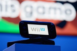 The Wii U is displayed during a press conference at the Electronic Entertainment Expo at the Galen Center on June 5, 2012 in Los Angeles, California.