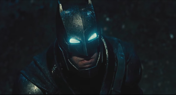 Ben Affleck as he portrays the Dark Knight in "Batman v Superman Dawn of Justice." 