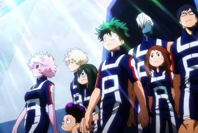 "My Hero Academia" Season 2 characters are preparing to enter the ring for the Sports U.A. Sports Festival.