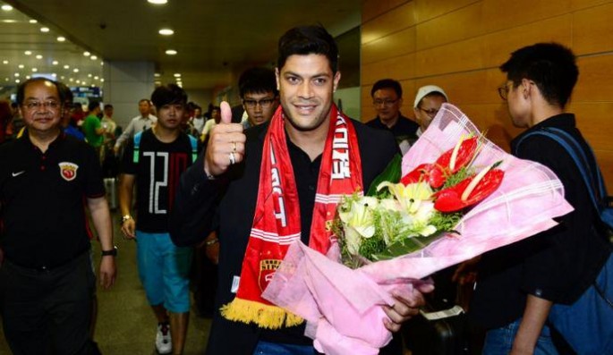 Brazilian soccer star Hulk is China's biggest acquisition to date. 