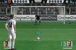 Gamegou's Soccer Shootout combines the excitement of sports games with simple Fruit Ninja-like gameplay.