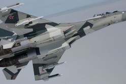 Su-35S of the Russian Air Force.                