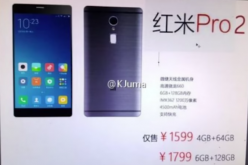 A new Redmi Pro 2 smartphone was spotted on a Chinese microblogging website, which may ditch the dual-camera setup and may include a Snapdragon mobile chipset.