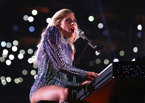 Lady Gaga performs during the Pepsi Zero Sugar Super Bowl 51 Halftime Show at NRG Stadium on February 5, 2017 in Houston, Texas. 