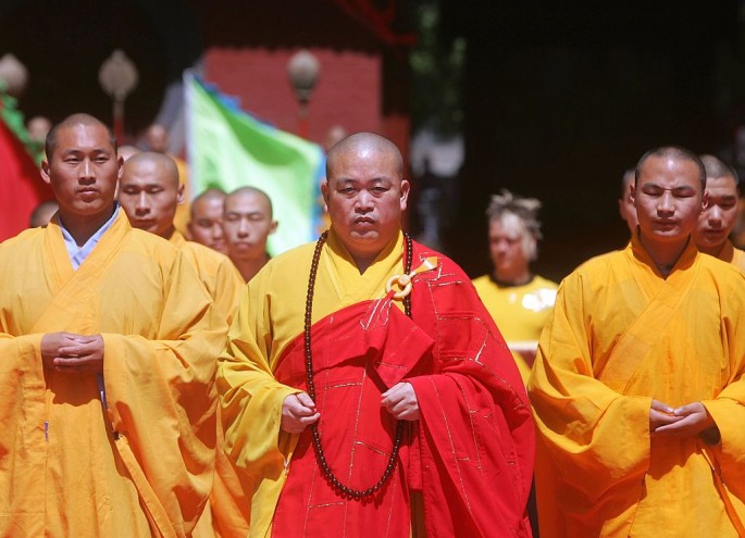 Chinese Kungfu Star TV Contest Held At Shaolin Temple