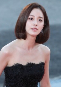 Kim Tae-hee attends the 2015 Korea Drama Awards red carpet event at Gyeongnam Culture and Art Center on October 9, 2015 in Jinju, South Korea.