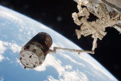 Kounotori-6 arrives at the ISS.                    