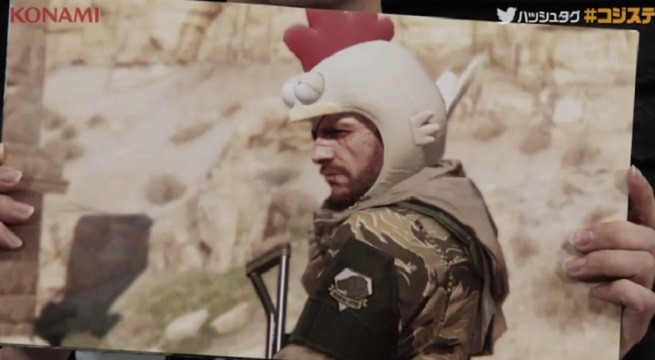 Metal Gear Solid V Chicken Hat