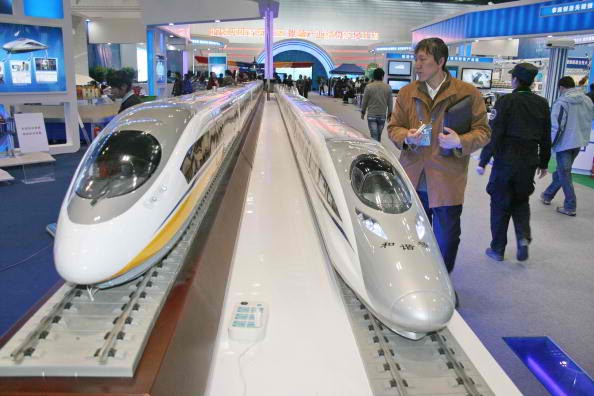 China, through its "Belt and Road Initiative," is competing with Japan for high-speed rail exports.