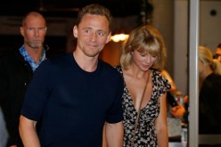 Actor Tom Hiddleston and singer Taylor Swift leave restaurant 'Gemelli Italian' in Broadbeach on the Gold Coast, Queensland. 