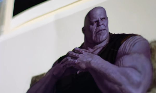 The villain Thanos as featured in the latest teaser for "Avengers: Infinity War."