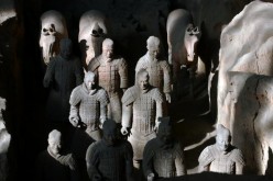 The Terracotta Army, one of China’s top destinations for tourists and situated in the city of Xi'an in Shaanxi province, has a full-scale copy in Anqing City, Anhui.