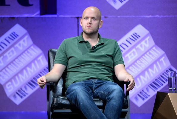 Daniel Ek speaks onstage during 'You Want Another Revolution' at the Vanity Fair New Establishment Summit at Yerba Buena Center for the Arts on October 8, 2014 in San Francisco, California.   