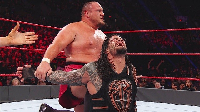 Samoa Joe and Roman Reigns